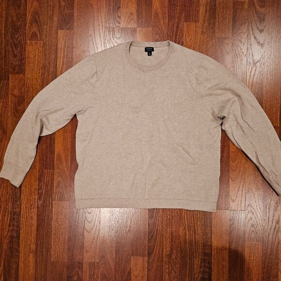 J.Crew Crewneck Sweater – Oatmeal Heather | 100% Cotton Classic - Picture 7 of 7
